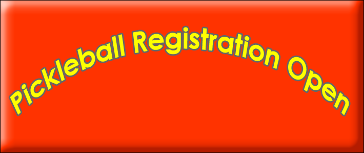 Pickleball registration now open!
