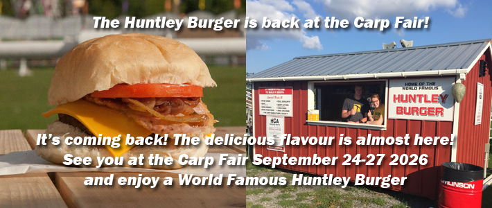 Huntley Burger Carp Fair